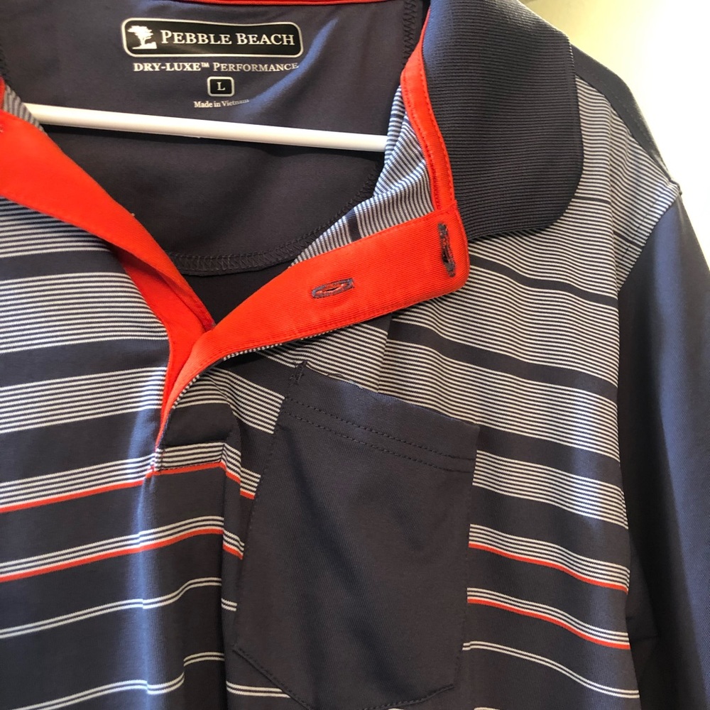 Pebble Beach golf polo. No longer need!